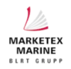 Marketex Marine BLRT Grupp logo with a red and gray stylized sail graphic.